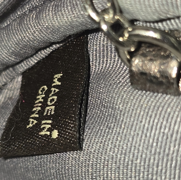 COACH Bronze Round Zip Coin Purse Metallic Pouch Wristlet Keyring *** - Picture 9 of 10